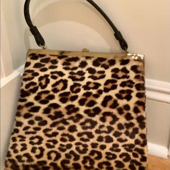 Vinatge leopard bag - Picture 4 of 4
